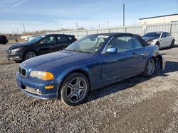 BMW salvage cars for sale: 2001 BMW 330 CI