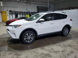 Salvage Cars with No Bids Yet For Sale at auction: 2018 Toyota Rav4 HV LE