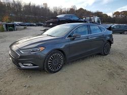 Ford Fusion Vehiculos salvage en venta: 2017 Ford Fusion SE