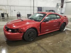 Salvage cars for sale at Avon, MN auction: 2001 Ford Mustang