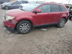 Salvage cars for sale from Copart Indianapolis, IN: 2009 Ford Edge SEL