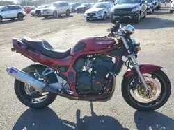 Salvage motorcycles for sale at East Granby, CT auction: 1997 Suzuki GSF1200 SA