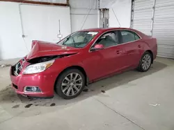 Carros salvage sin ofertas aún a la venta en subasta: 2013 Chevrolet Malibu 2LT