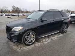 Salvage cars for sale at Fort Wayne, IN auction: 2014 Mercedes-Benz ML 63 AMG