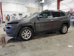 Salvage cars for sale at Mcfarland, WI auction: 2016 Jeep Cherokee Latitude