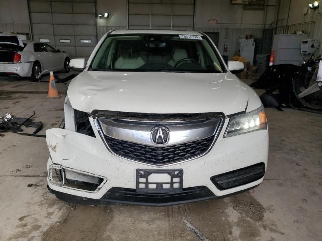 2016 Acura MDX Technology