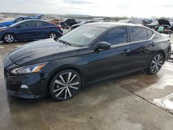 Salvage cars for sale at Grand Prairie, TX auction: 2020 Nissan Altima SR