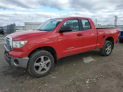 Salvage cars for sale at Appleton, WI auction: 2010 Toyota Tundra Double Cab SR5