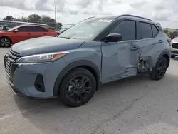 Nissan salvage cars for sale: 2024 Nissan Kicks SR