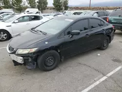 Honda salvage cars for sale: 2014 Honda Civic LX