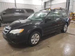 Salvage cars for sale at Casper, WY auction: 2008 Subaru Outback