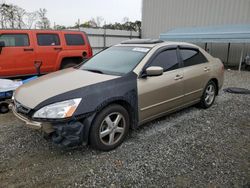 Salvage cars for sale at Spartanburg, SC auction: 2003 Honda Accord EX