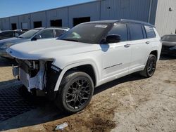 Salvage cars for sale at Jacksonville, FL auction: 2024 Jeep Grand Cherokee L Summit