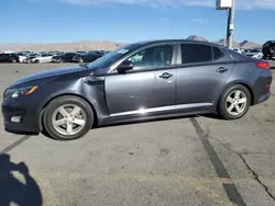 Salvage cars for sale at North Las Vegas, NV auction: 2015 KIA Optima LX