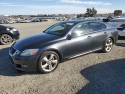 Salvage cars for sale at Antelope, CA auction: 2008 Lexus GS 350