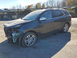 Chevrolet salvage cars for sale: 2018 Chevrolet Equinox Premier