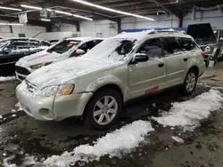 Subaru salvage cars for sale: 2007 Subaru Outback Outback 2.5I