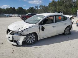 Salvage cars for sale at Ocala, FL auction: 2015 Nissan Sentra S