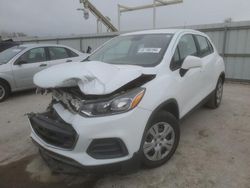 Salvage cars for sale at Kansas City, KS auction: 2018 Chevrolet Trax LS