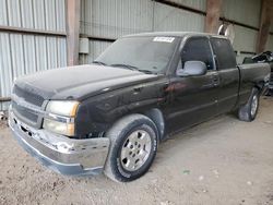 Salvage cars for sale at Houston, TX auction: 2003 Chevrolet Silverado C1500