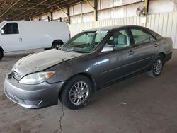 Toyota Camry le salvage cars for sale: 2005 Toyota Camry LE