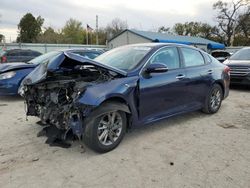 Salvage cars for sale at Wichita, KS auction: 2019 KIA Optima LX