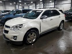 Chevrolet Vehiculos salvage en venta: 2013 Chevrolet Equinox LTZ