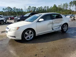 Salvage cars for sale at Harleyville, SC auction: 2011 Chevrolet Malibu 2LT