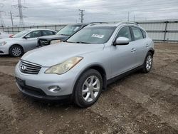 Salvage cars for sale at Elgin, IL auction: 2009 Infiniti EX35 Base