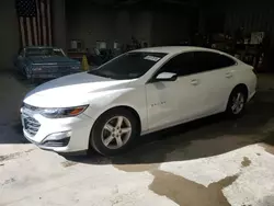 Salvage cars for sale at West Mifflin, PA auction: 2020 Chevrolet Malibu LS