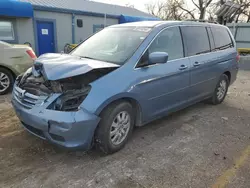 Salvage cars for sale at Wichita, KS auction: 2008 Honda Odyssey EXL