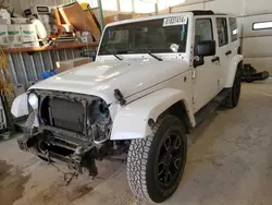 Salvage cars for sale at Columbia, MO auction: 2018 Jeep Wrangler Unlimited Sahara