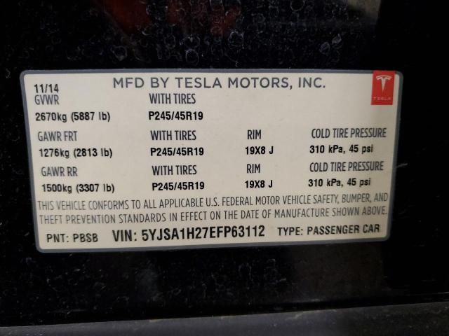 2014 Tesla Model S