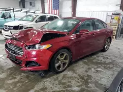 Salvage cars for sale at Cahokia Heights, IL auction: 2015 Ford Fusion SE