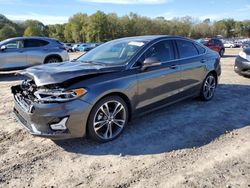 Salvage cars for sale at Conway, AR auction: 2020 Ford Fusion Titanium