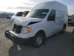 Nissan nv Vehiculos salvage en venta: 2021 Nissan NV 2500 S