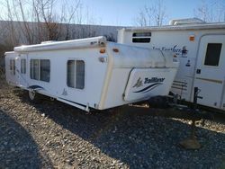 Salvage trucks for sale at West Warren, MA auction: 2005 Trail King Travel Trailer