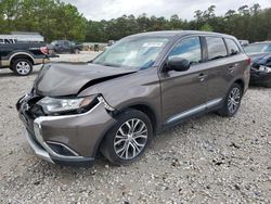 Salvage cars for sale at Houston, TX auction: 2017 Mitsubishi Outlander ES