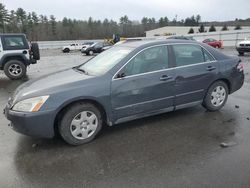 Honda salvage cars for sale: 2005 Honda Accord LX