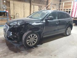 Salvage cars for sale at Rapid City, SD auction: 2015 Audi Q5 Premium Plus