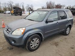 Honda Vehiculos salvage en venta: 2005 Honda CR-V SE