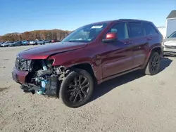 Salvage cars for sale at Assonet, MA auction: 2020 Jeep Grand Cherokee Laredo