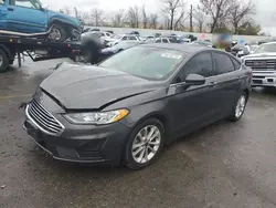 Salvage cars for sale from Copart Bridgeton, MO: 2019 Ford Fusion SE