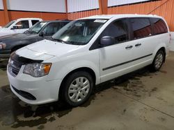 Salvage cars for sale at Rocky View County, AB auction: 2017 Dodge Grand Caravan SE