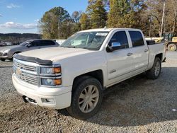 Salvage trucks for sale at Concord, NC auction: 2015 Chevrolet Silverado K1500 High Country