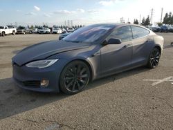 Salvage cars for sale at Rancho Cucamonga, CA auction: 2018 Tesla Model S