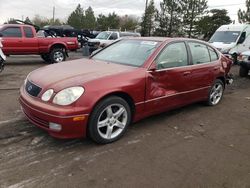 Salvage cars for sale at Denver, CO auction: 1998 Lexus GS 400