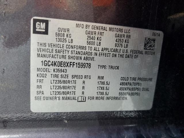 2015 Chevrolet Silverado K3500 LTZ