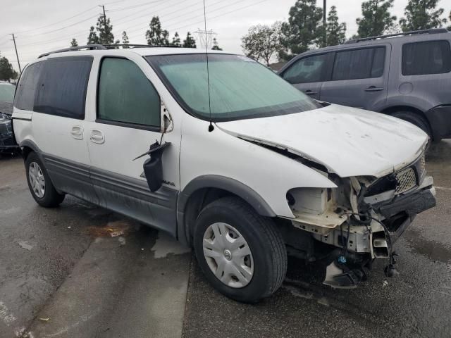 2003 Pontiac Montana Economy