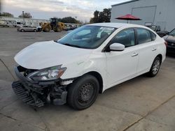 Nissan Sentra Vehiculos salvage en venta: 2019 Nissan Sentra S